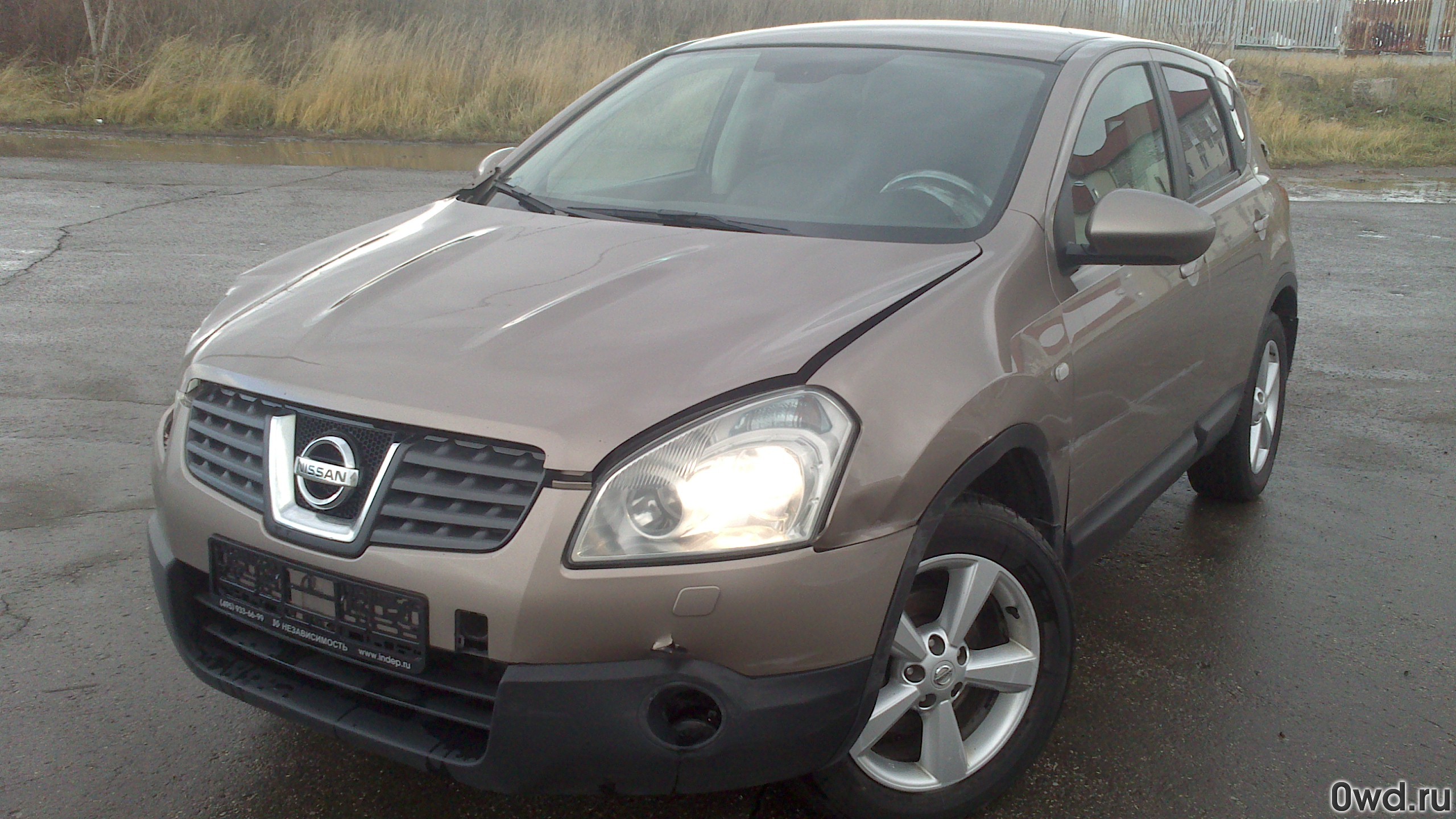 Битый автомобиль Nissan Qashqai (2007) в Тольятти