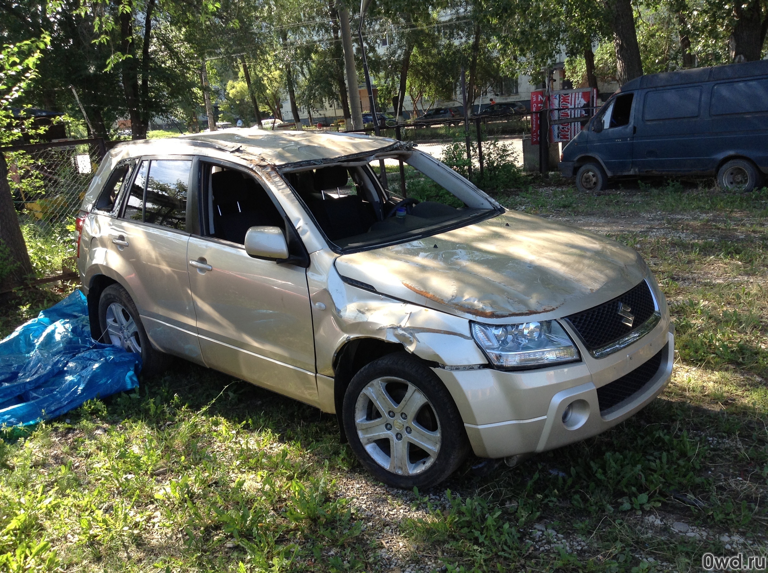 Битый автомобиль Suzuki Grand Vitara (2007) в Тольятти